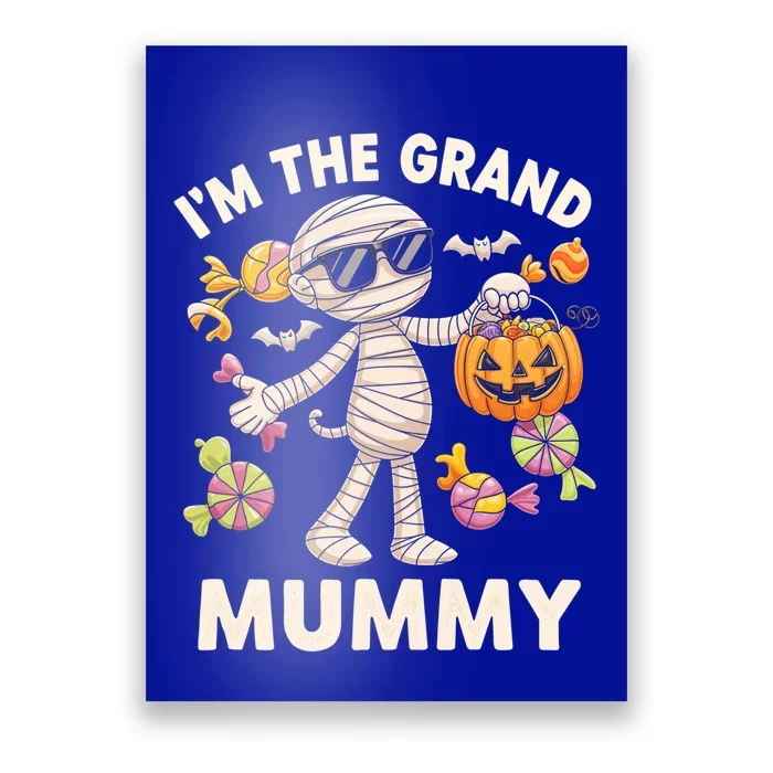 IM The Grand Mummy Halloween Mummy Candy Pumpkin Gift Poster