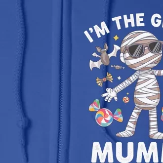 IM The Grand Mummy Halloween Mummy Costume Candy Gift Full Zip Hoodie