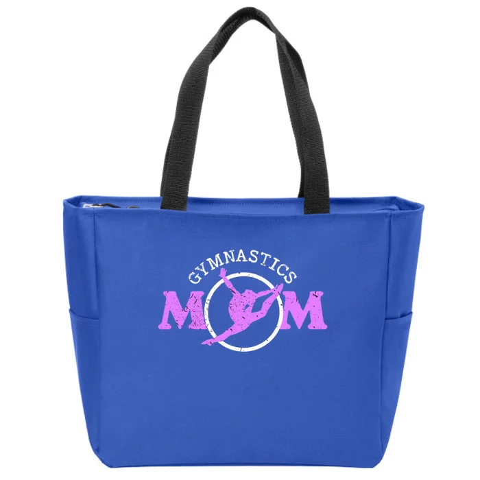 IM The Gymnastics Mom Balance Sport Gymnastics Cute Gift Zip Tote Bag