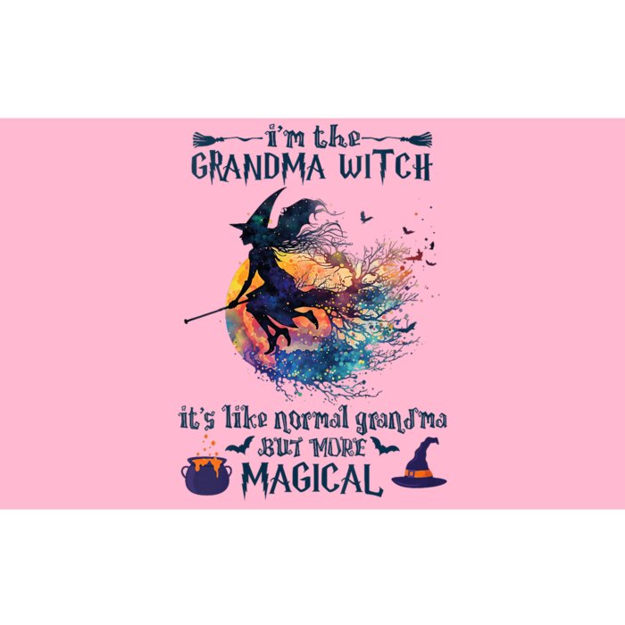 Im The Grandma Witch Like A Normal Grandma Halloween Bumper Sticker