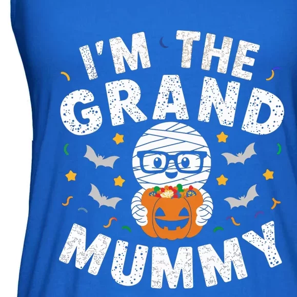 IM The Grand Mummy Halloween Mummy Costume Grandparent Gift Ladies Essential Flowy Tank