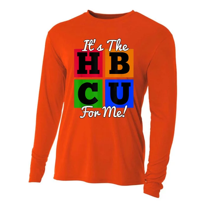 It's The HBCU For Me Apparel Cooling Performance Long Sleeve Crew