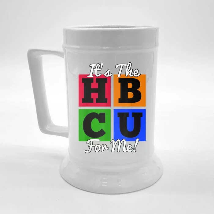 It's The HBCU For Me Apparel Front & Back Beer Stein