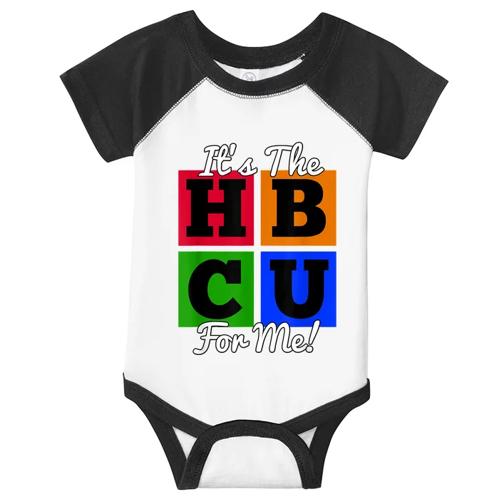 It's The HBCU For Me Apparel Infant Baby Jersey Bodysuit