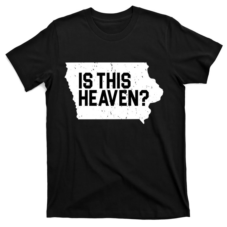 Is This Heaven Iowa Baseball T-Shirt