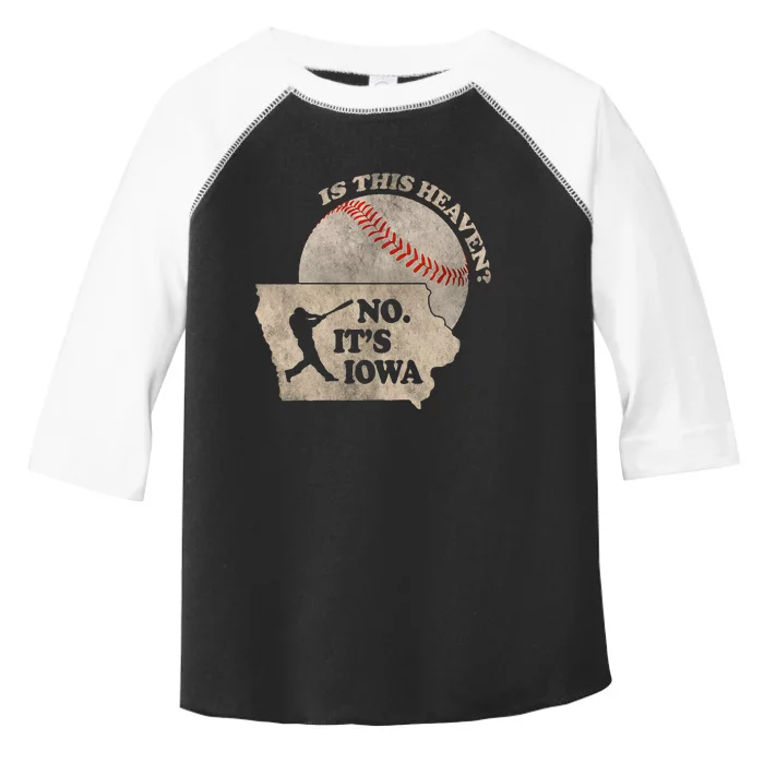 Is This Heaven No. It's Iowa Toddler Fine Jersey T-Shirt