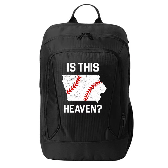 Is This Heaven Iowa Baseball City Backpack