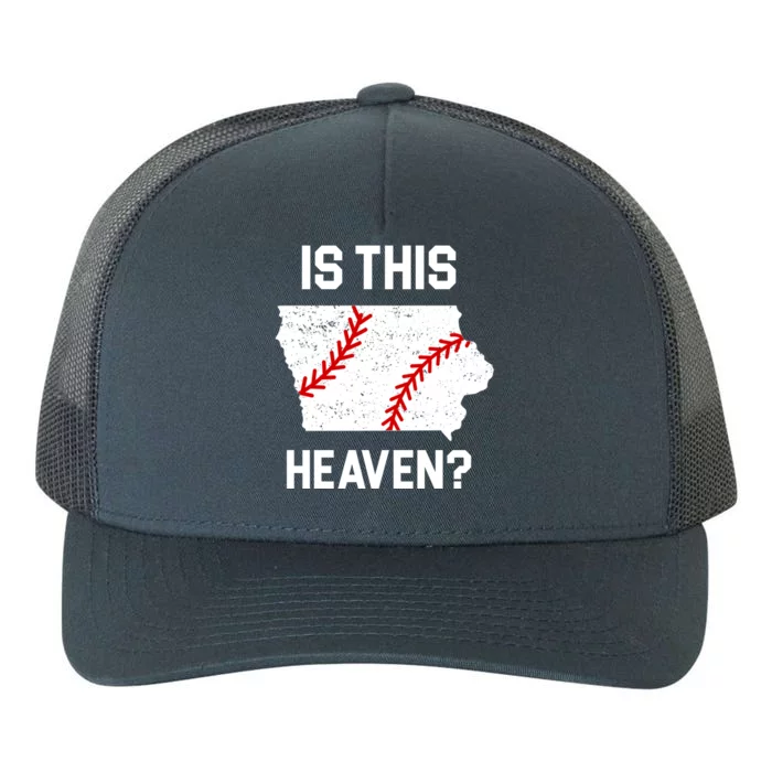 Is This Heaven Iowa Baseball Yupoong Adult 5-Panel Trucker Hat