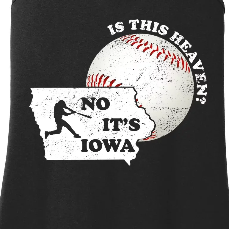 Is This Heaven? No It's Iowa Ladies Essential Tank