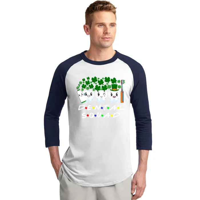 Irish Tooth Hat St Patricks Day Dentist Dental Hygienist Gift Baseball Sleeve Shirt