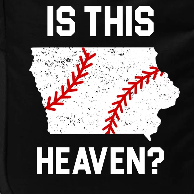 Is This Heaven Iowa Baseball Fan Impact Tech Backpack