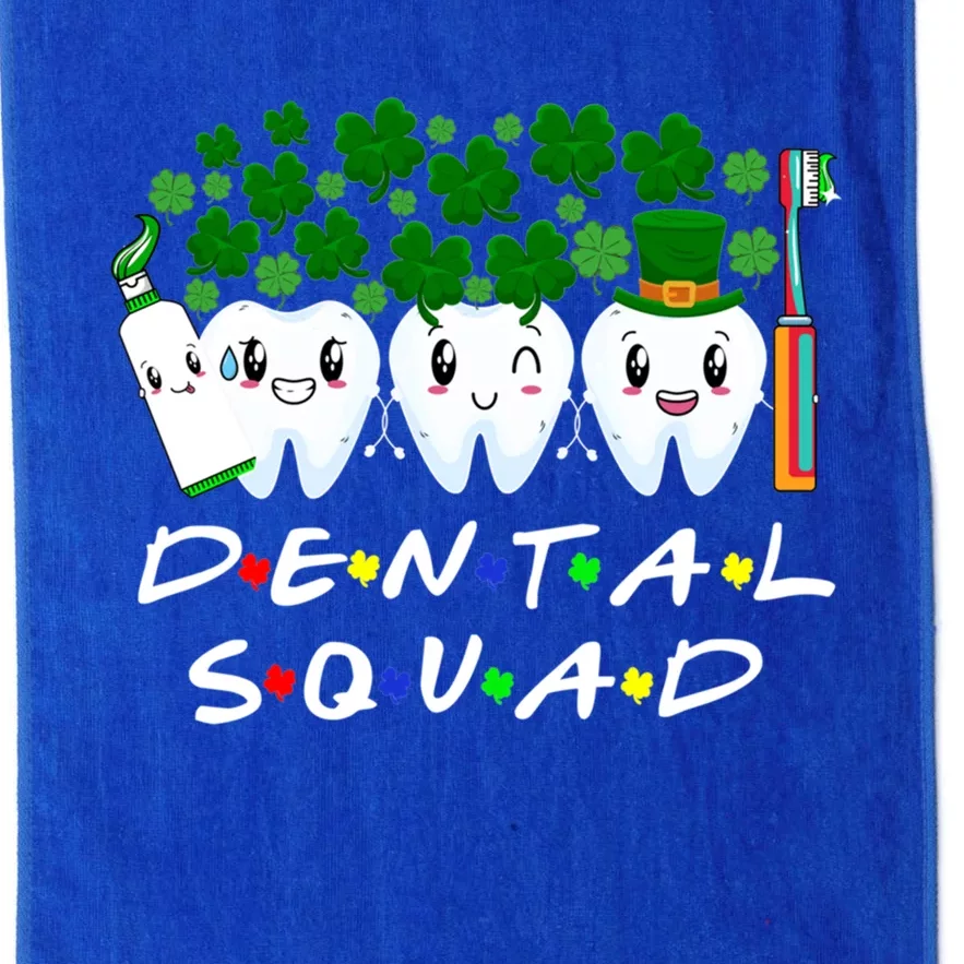 Irish Tooth Hat St Patricks Day Dentist Dental Hygienist Gift Platinum Collection Golf Towel