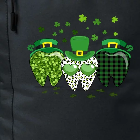 Irish Tooth Hat St Patricks Day Dentist Dental Hygienist Funny Gift Daily Commute Backpack