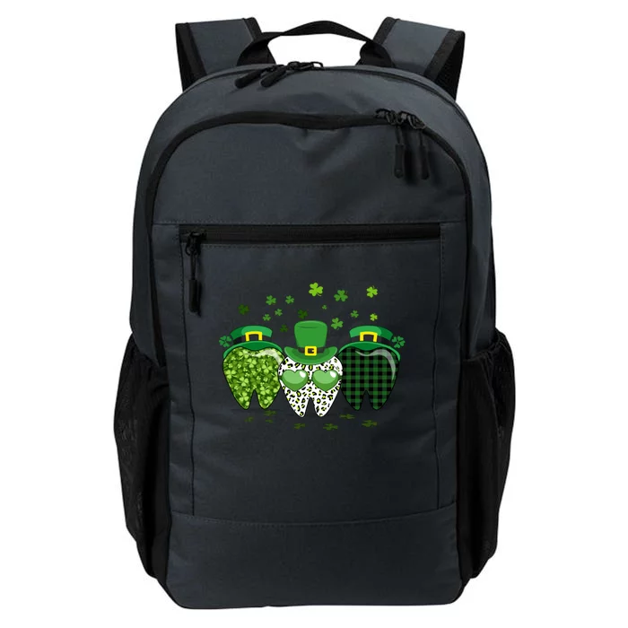 Irish Tooth Hat St Patricks Day Dentist Dental Hygienist Funny Gift Daily Commute Backpack