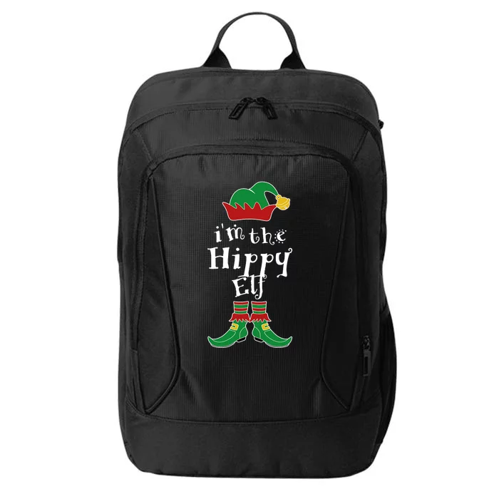 Im The Hippy Elf Family Matching Funny City Backpack