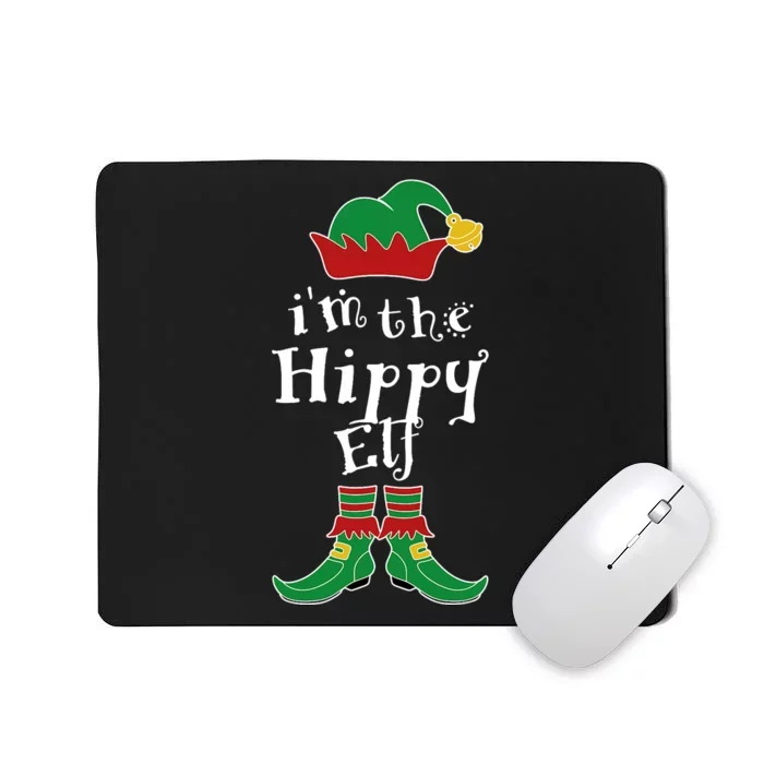 Im The Hippy Elf Family Matching Funny Mousepad