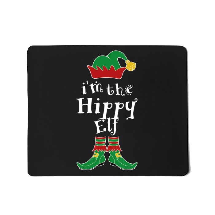 Im The Hippy Elf Family Matching Funny Mousepad