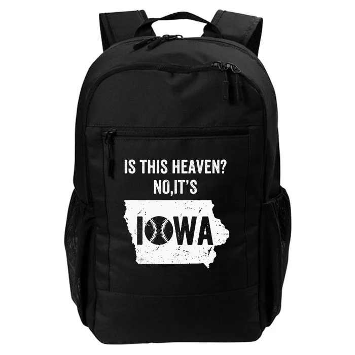 Is This Heaven No Its Iowa Vintage Field Of Baseball Dreams Daily Commute Backpack