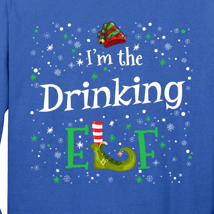 Im The Ing Elf Funny Group Matching Family Pj Xmas Gift Tall Long Sleeve T-Shirt