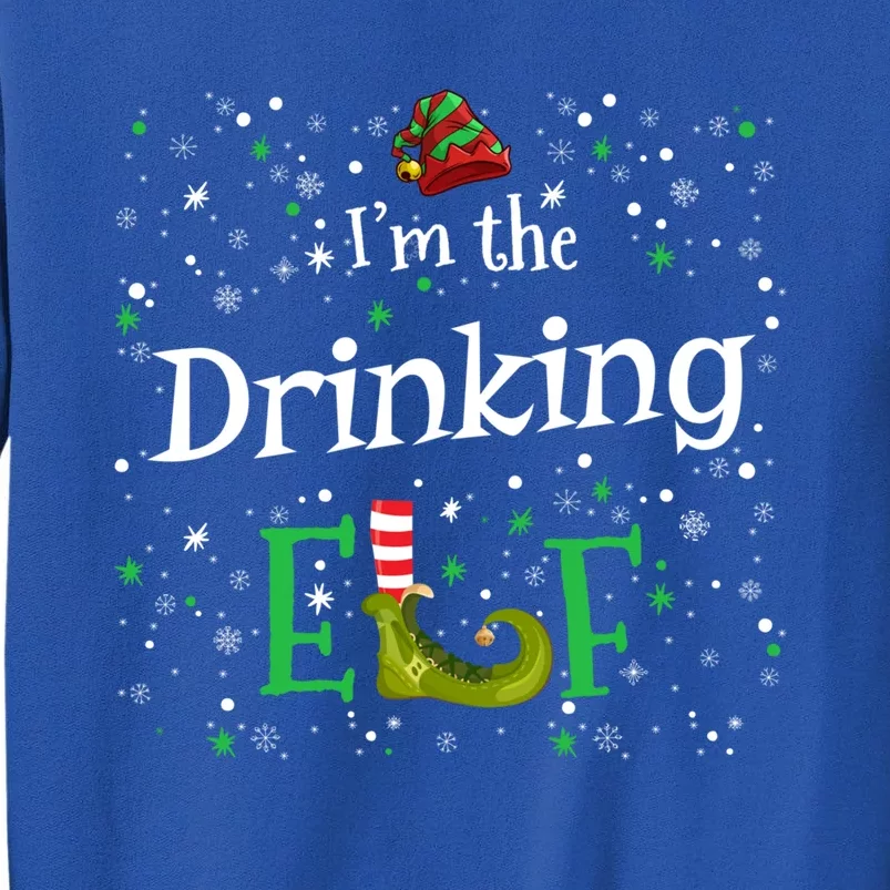 Im The Ing Elf Funny Group Matching Family Pj Xmas Gift Tall Sweatshirt