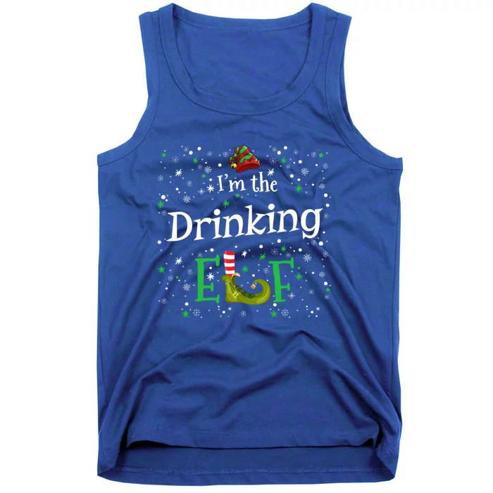 Im The Ing Elf Funny Group Matching Family Pj Xmas Gift Tank Top