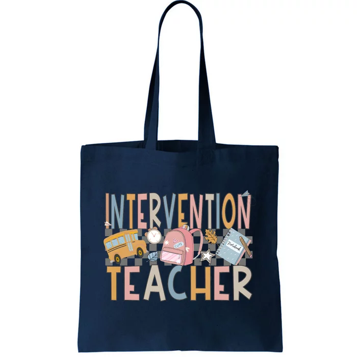 Intervention Teacher Tote Bag