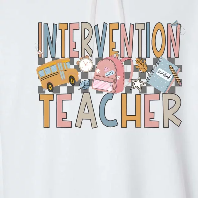 Intervention Teacher Garment-Dyed Fleece Hoodie