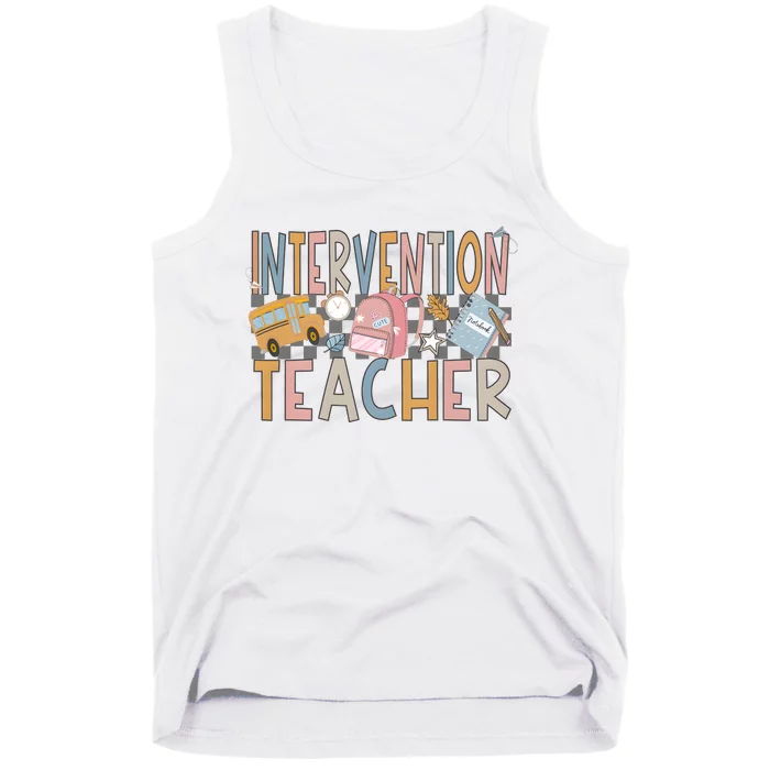 Intervention Teacher Tank Top