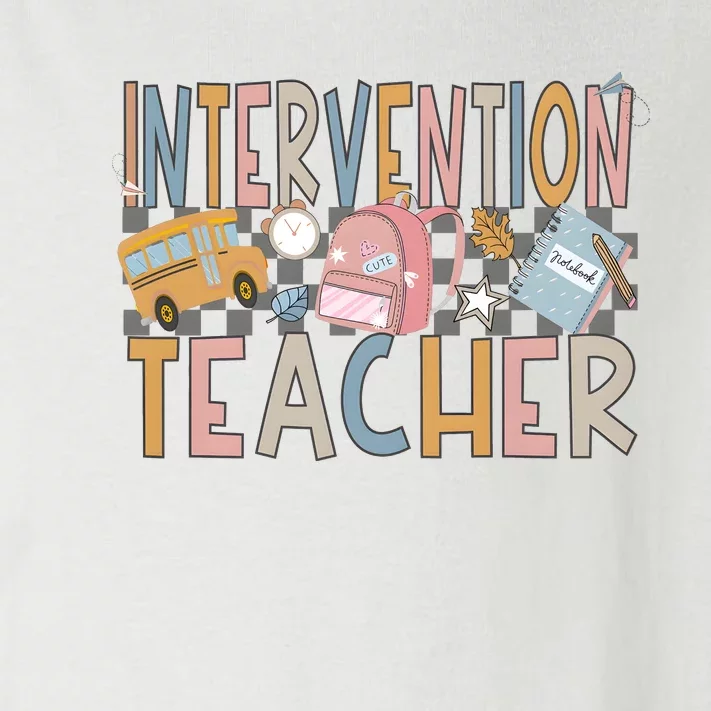 Intervention Teacher Toddler Long Sleeve Shirt