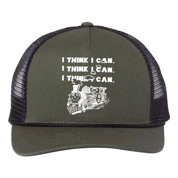 I Think I Can Train Retro Rope Trucker Hat Cap