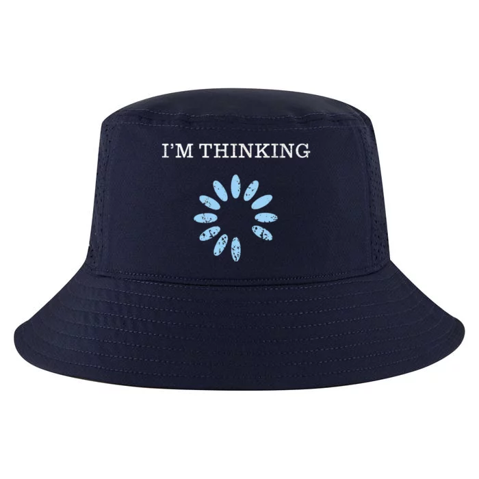 IM Thinking It Nerd Geeks Programmers Cool Comfort Performance Bucket Hat