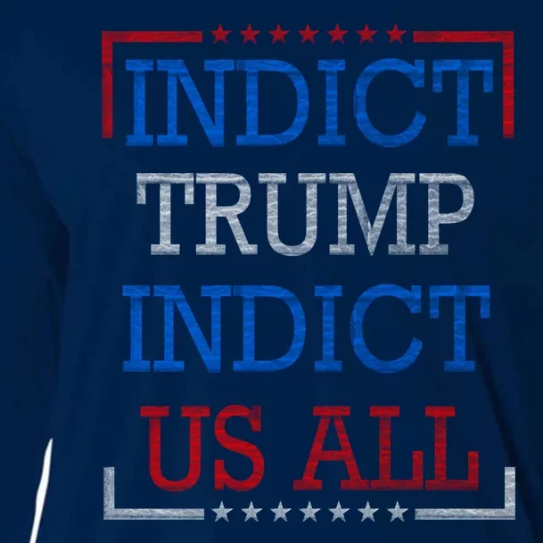 Indict Trump Indict Us All Support President Trump Cooling Performance Long Sleeve Crew