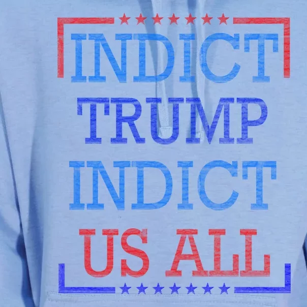 Indict Trump Indict Us All Support President Trump Unisex Surf Hoodie