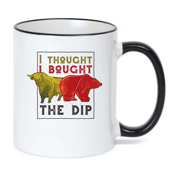 I Thought I Bought The Dip Bitcoin Black Color Changing Mug