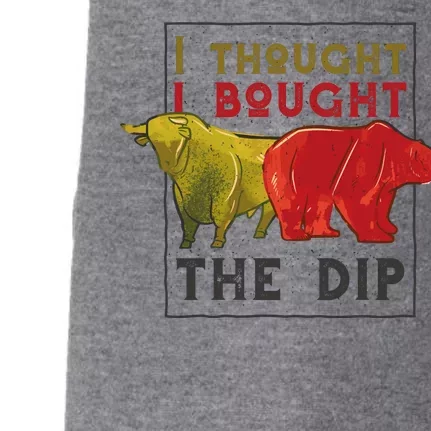 I Thought I Bought The Dip Bitcoin Doggie 3-End Fleece Hoodie