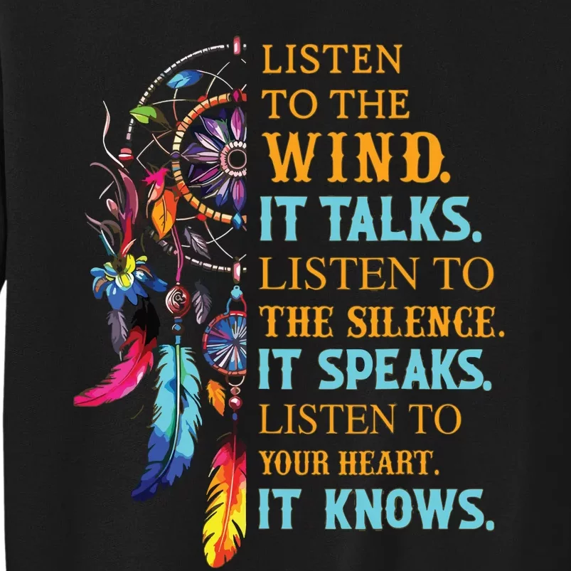 It Talks It Speaks It Knows Tall Sweatshirt