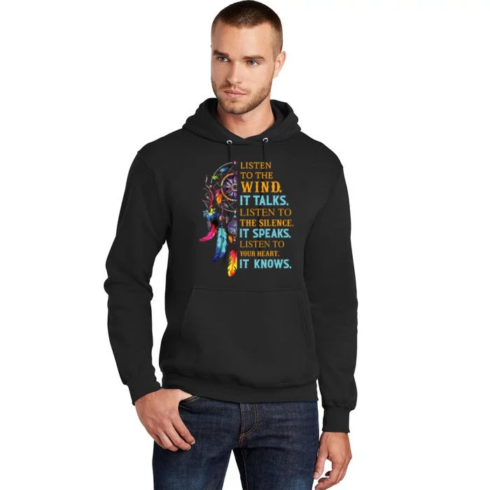 It Talks It Speaks It Knows Tall Hoodie