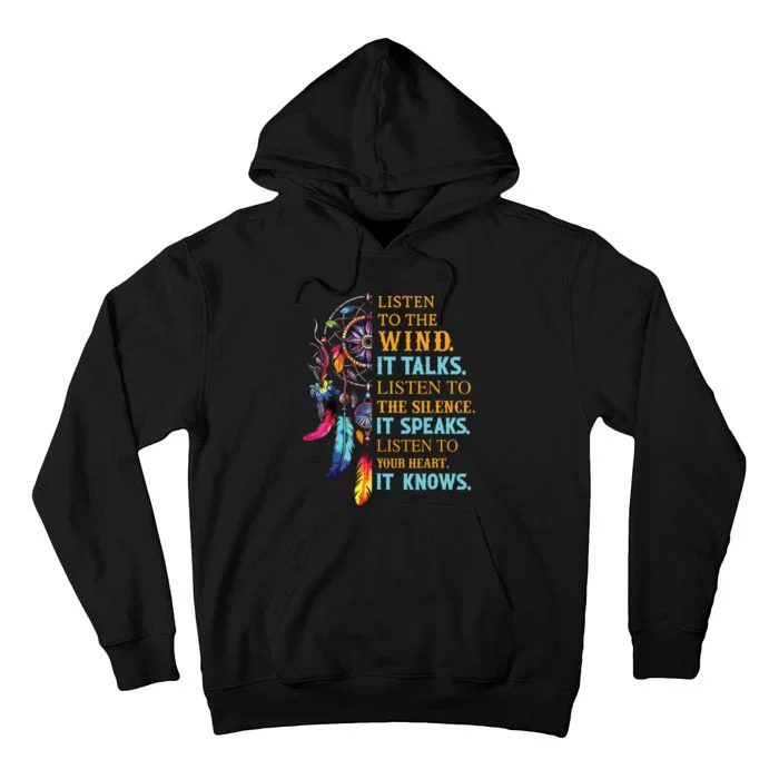 It Talks It Speaks It Knows Tall Hoodie