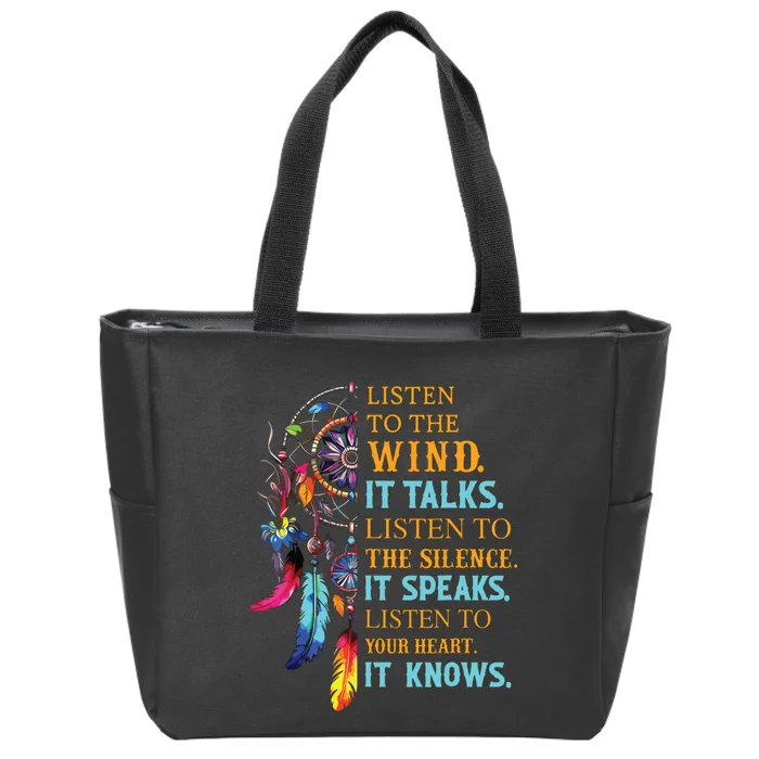 It Talks It Speaks It Knows Zip Tote Bag