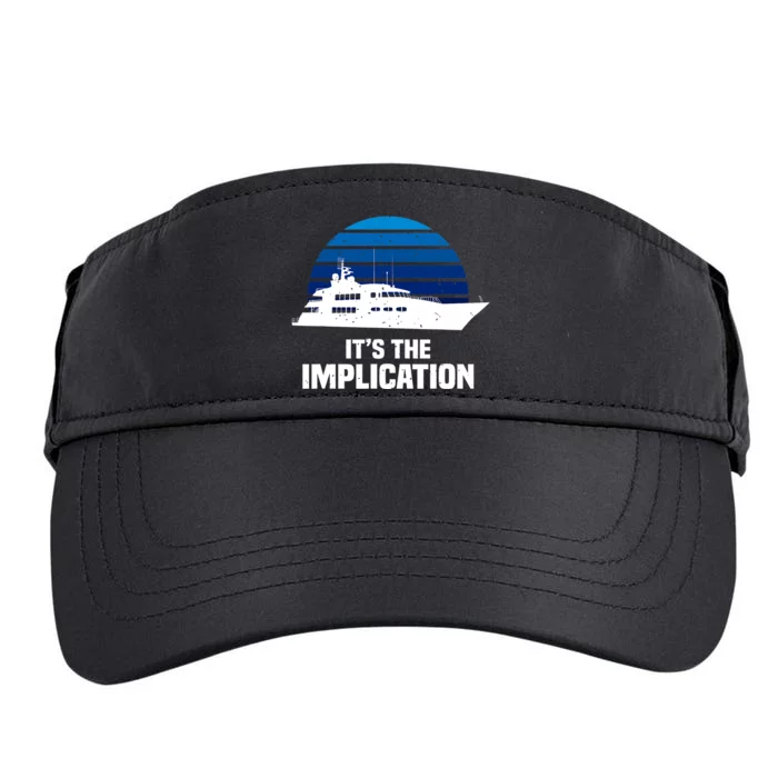 Its The Implication Sailboat Cruise Ships Sailing Boat Adult Drive Performance Visor