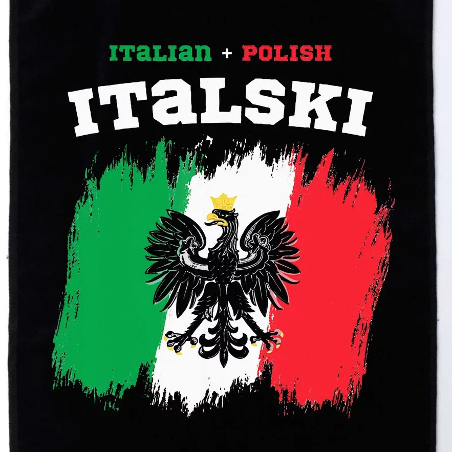 Italski the Italian Polish Hybrid Platinum Collection Golf Towel