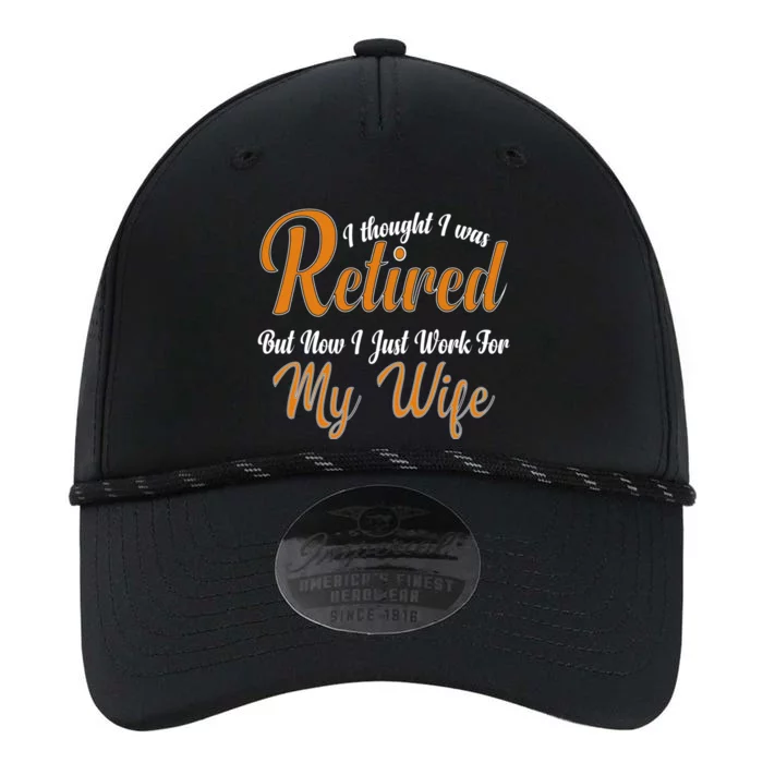 I Thought I Retired But Now I Just Work For My Wife Husband Gift Performance The Dyno Cap