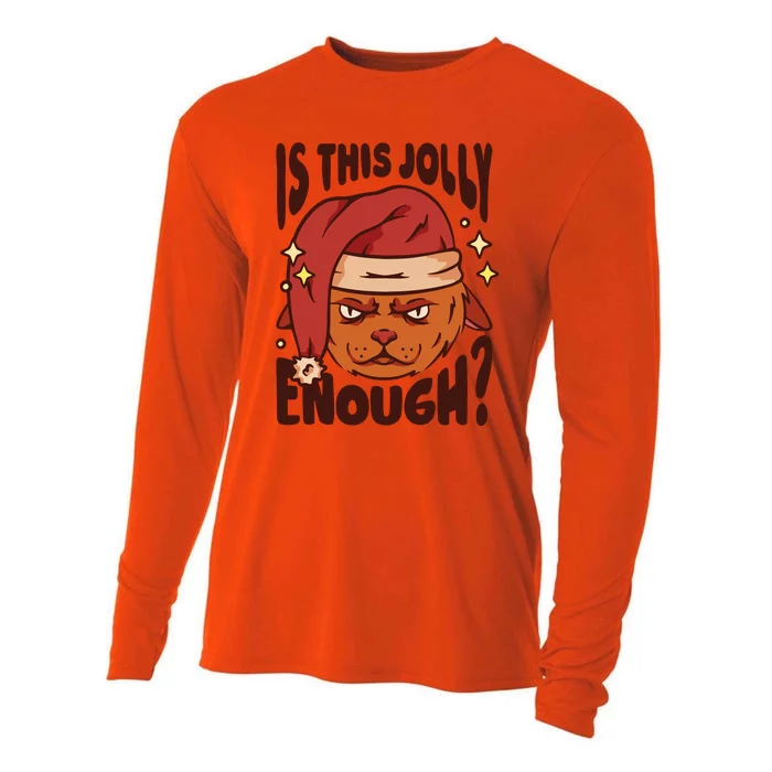 Is This Jolly Enough Anti Christmas Cooling Performance Long Sleeve Crew