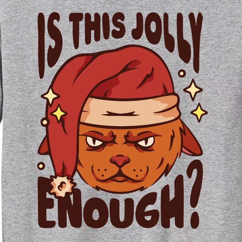 Is This Jolly Enough Anti Christmas Sweatshirt