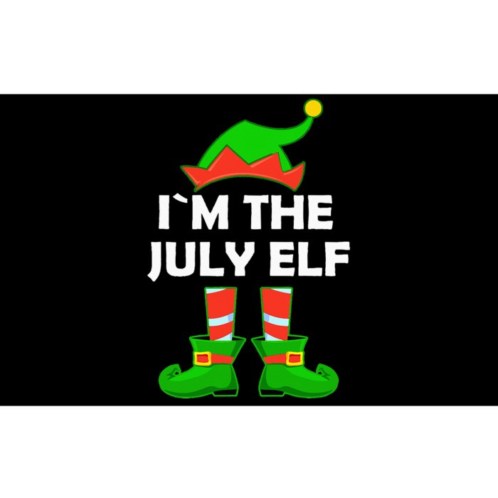 I'm The July Elf Christmas In July Bumper Sticker