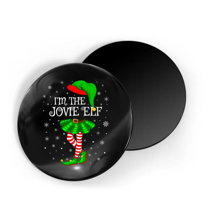 I'm the Jovie Elf Funny Ugly Christmas Apparel Magnet