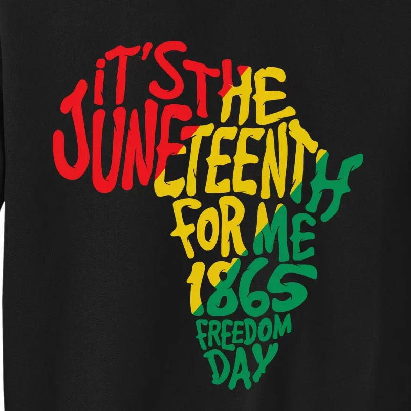 ItS The Juneteenth For Me 1865 Freedom Day Sweatshirt