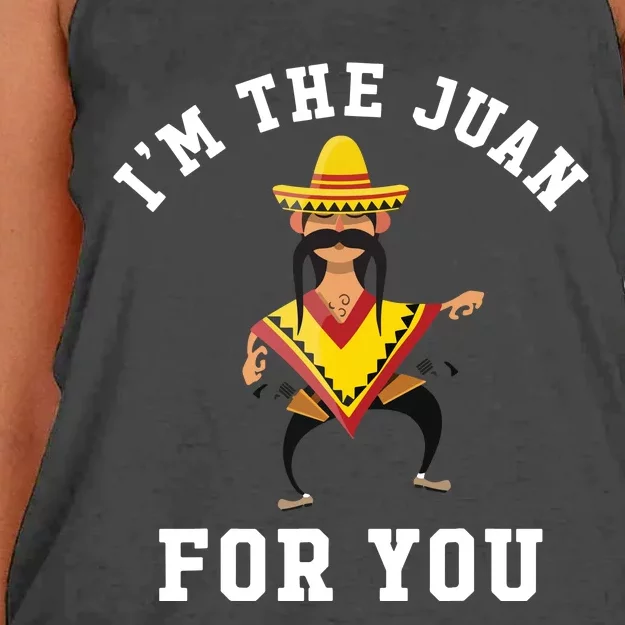 I'm The Juan For You Cinco De Mayo May Fifth Women's Knotted Racerback Tank