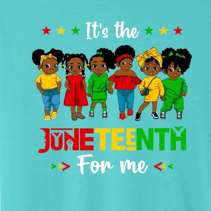 Its The Juneteenth For Me African American Queen Great Gift ChromaSoft Performance T-Shirt