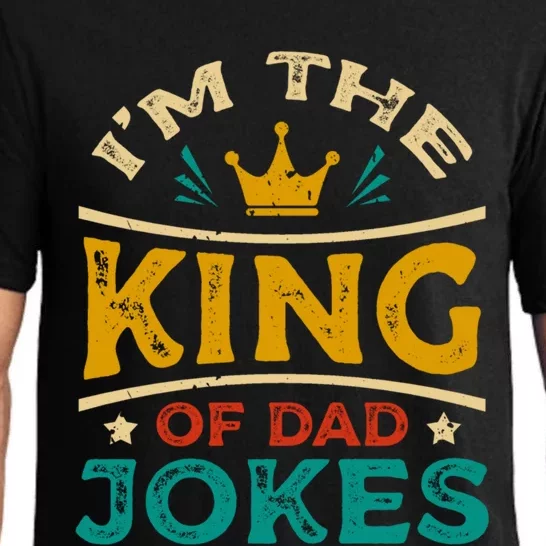 Im The King Of Dad Joke Proud Joker Papa Fathers Day Gift Pajama Set